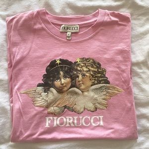 FLORUCCI classic angel t shirt in pink
